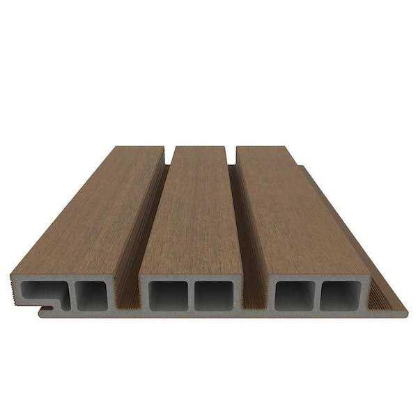 NewTechWood European Siding System 7.7 in. x 96 in. Composite Belgian ...