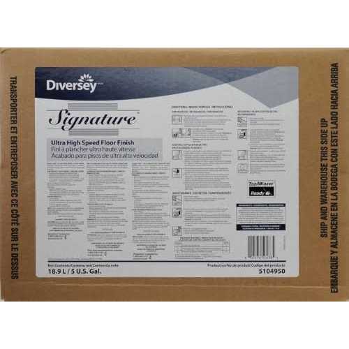 Diversey Signature UHS Floor Finish - Tools & Hardwares online sale