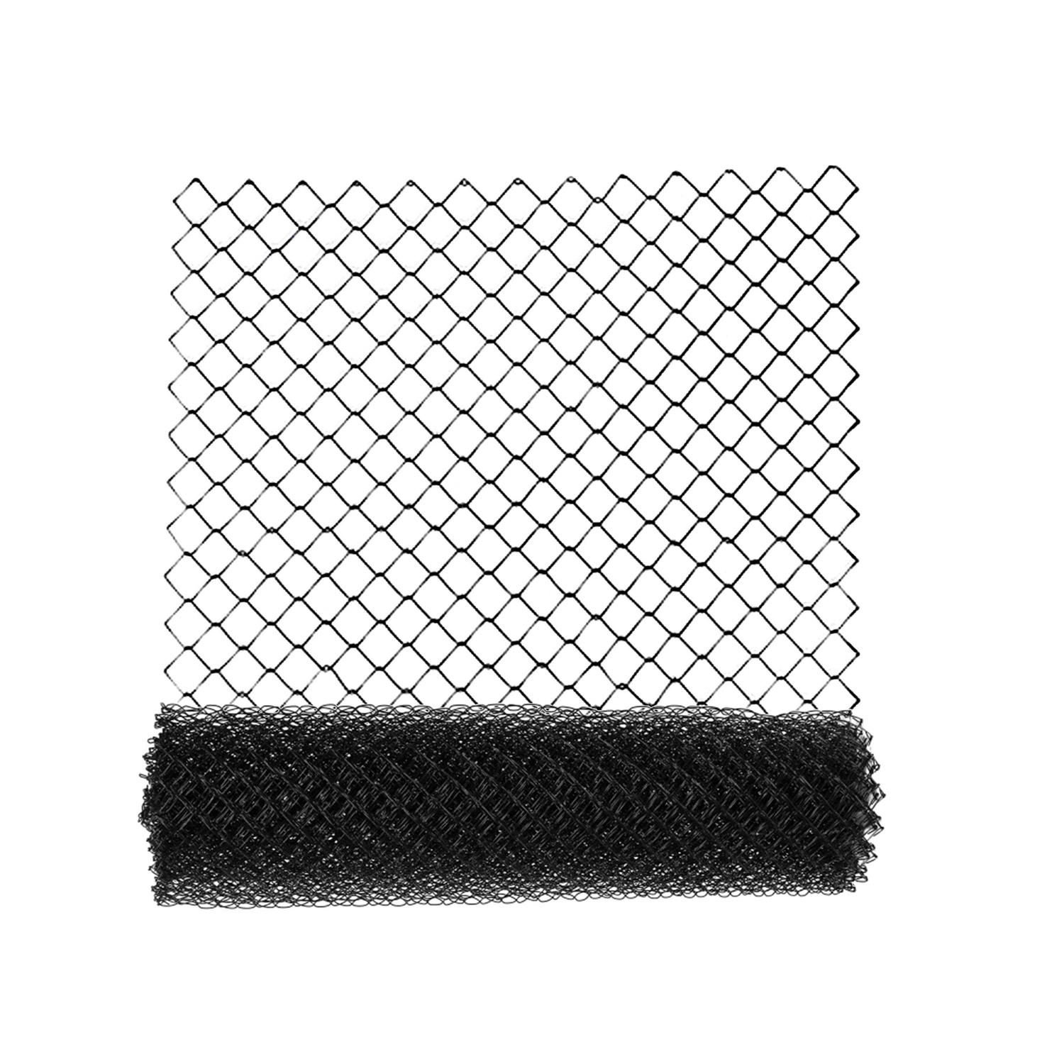 ALEKO 9.5 AW Gauge 6 x 50 ft. Galvanized Steel Chain Link Fence Fabric ...