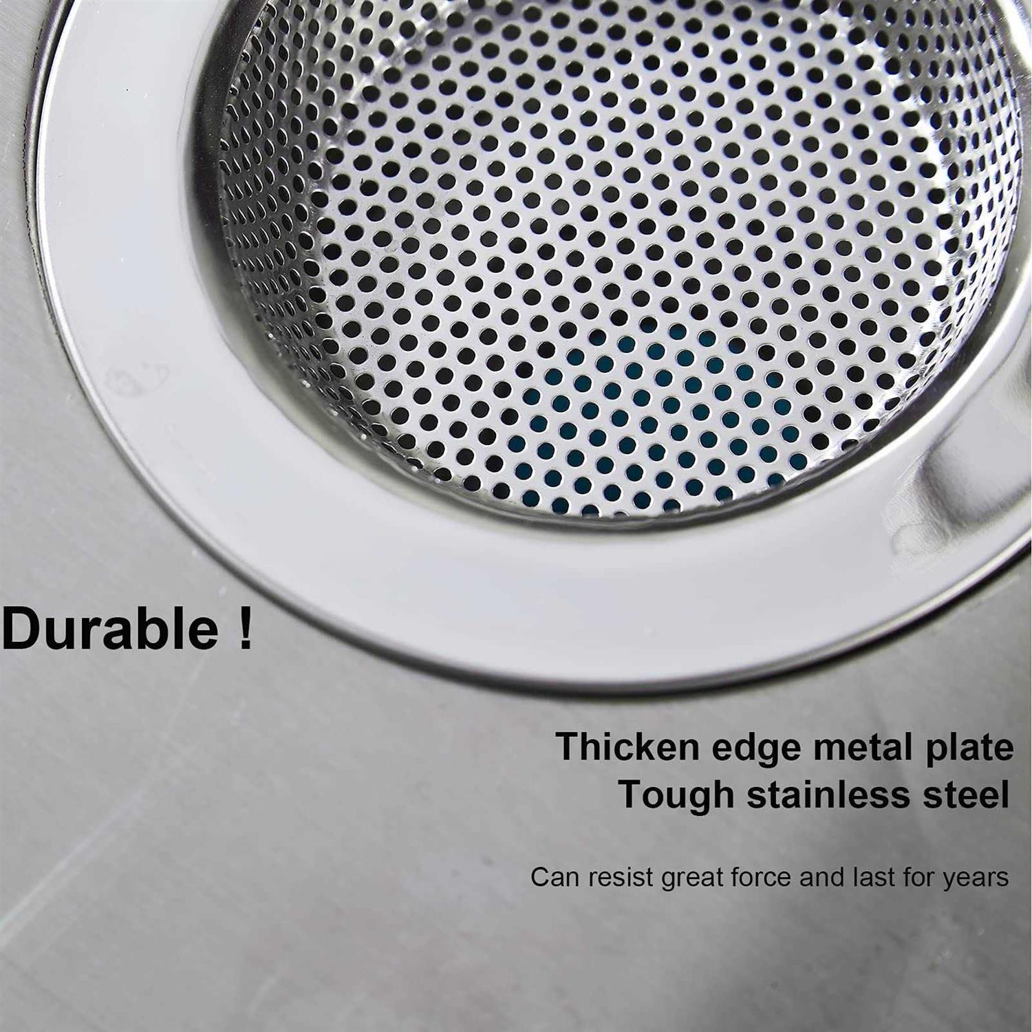 Kitchen Sink Strainer Stainless Steel Lasshswa Kitchen Sink Drain Strainer Tools And Hardwares 1539